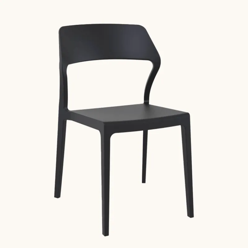 Snow Chaise d'extérieur empilable design en polypropylène> Chaise De Jardin