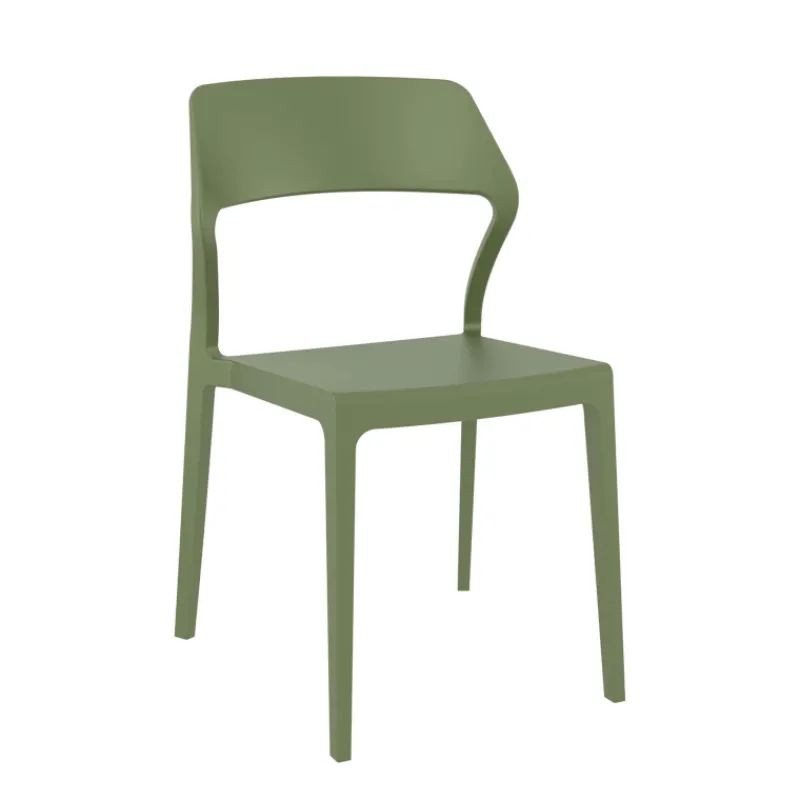Snow Chaise d'extérieur empilable design en polypropylène> Chaise De Jardin