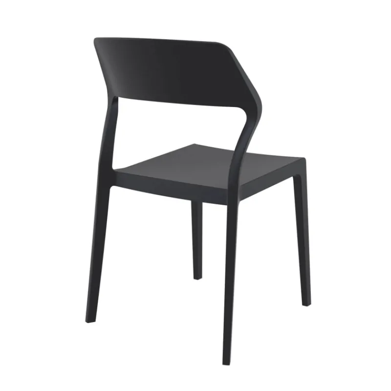 Snow Chaise d'extérieur empilable design en polypropylène> Chaise De Jardin