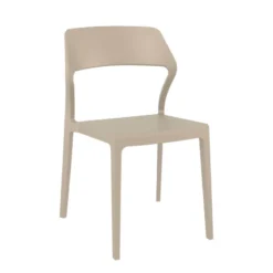 Snow Chaise empilable design en polypropylène><noscript><img width=