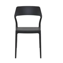 Snow Chaise empilable design en polypropylène><noscript><img width=