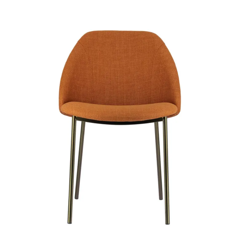 Perfecta Soda Chaise cosy en tissu avec pieds en métal> Chaise De Salle à Manger|Chaise Salon