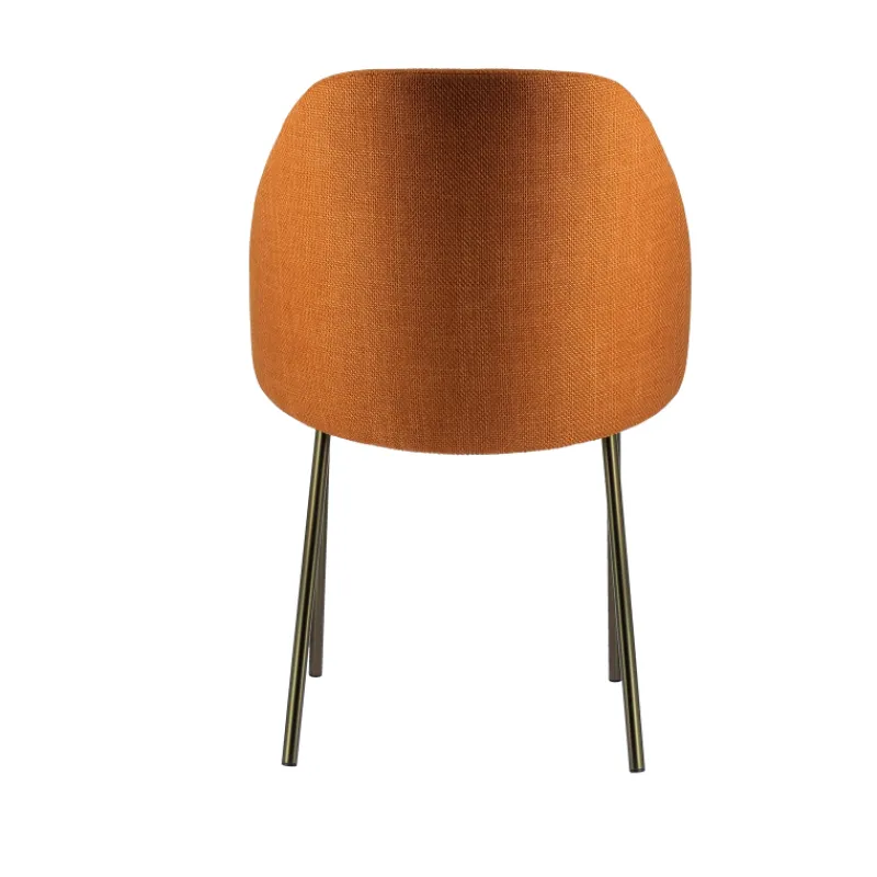 Perfecta Soda Chaise cosy en tissu avec pieds en métal> Chaise De Salle à Manger|Chaise Salon