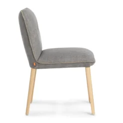 Mobitec Soda ® Chaise cocooning en tissu avec boutons décoratifs><noscript><img width=