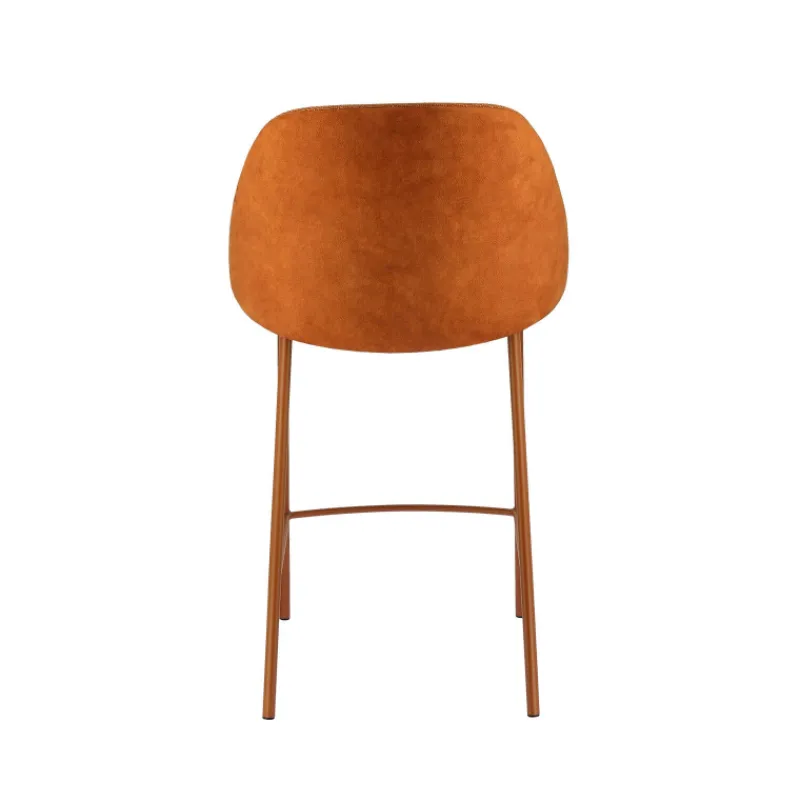Perfecta Soda Tabouret snack cosy en tissu avec pieds en métal> Tabouret Snack (assise +/- 65 Cm)|Tabouret De Bar (assise +/- 80 Cm)