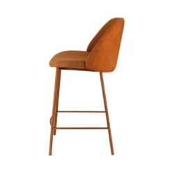 Perfecta Soda Tabouret snack cosy en tissu avec pieds en métal><noscript><img width=