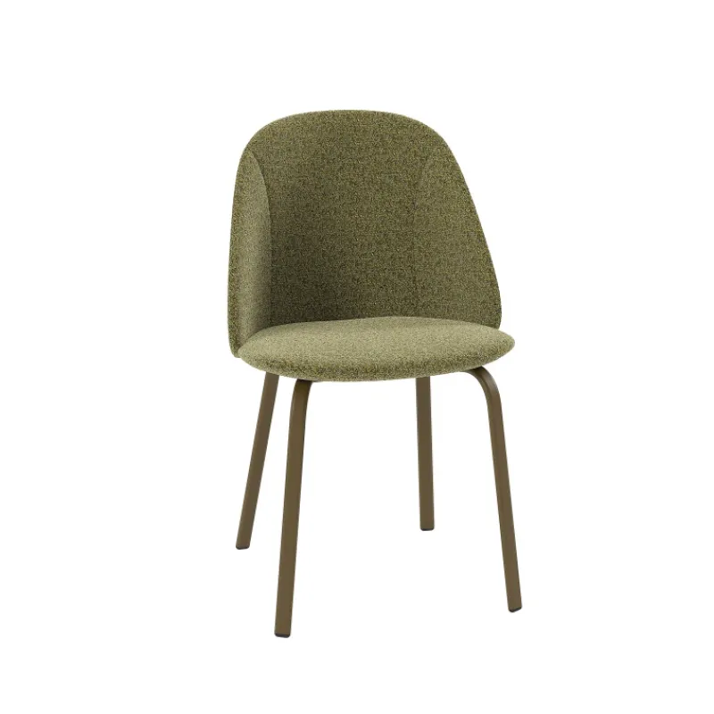 Perfecta Sofia Chaise tissu confortable avec pieds en métal> Chaise De Salle à Manger|Chaise Salon