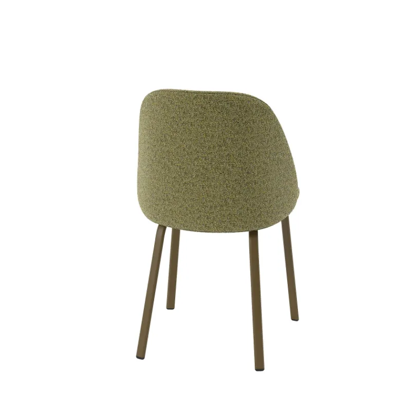 Perfecta Sofia Chaise tissu confortable avec pieds en métal> Chaise De Salle à Manger|Chaise Salon