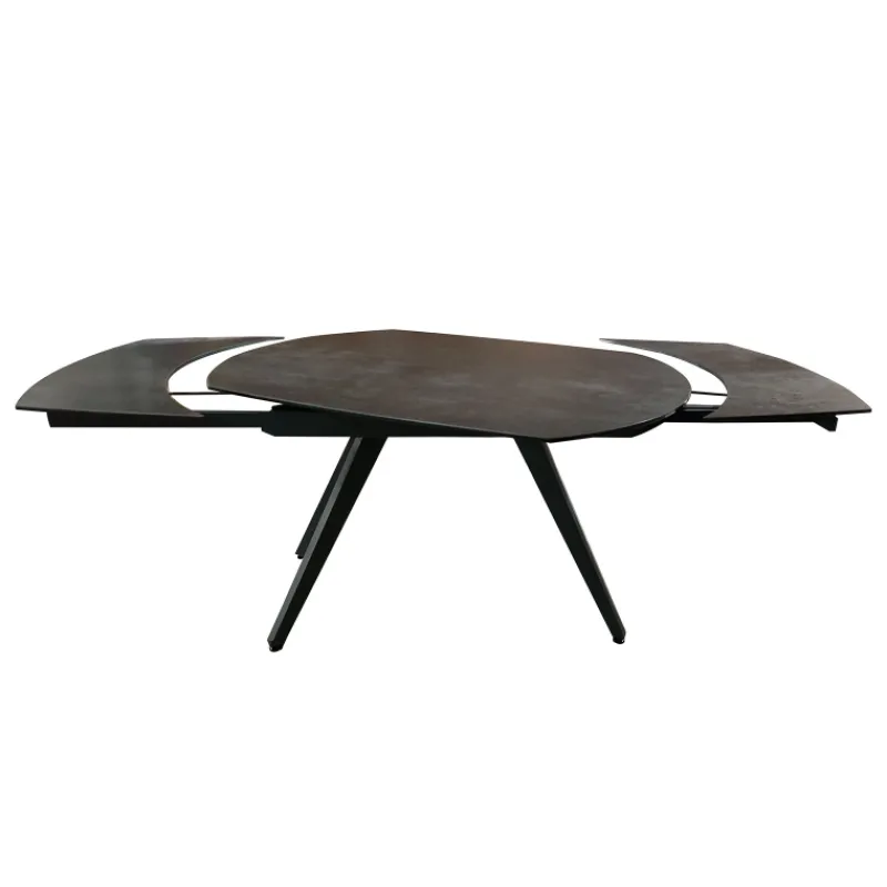 SofiaTable moderne extensible en céramique avec pieds en métal> Table De Salle à Manger