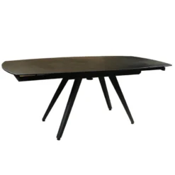 SofiaTable moderne extensible en céramique avec pieds en métal><noscript><img width=
