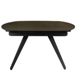 SofiaTable moderne extensible en céramique avec pieds en métal><noscript><img width=