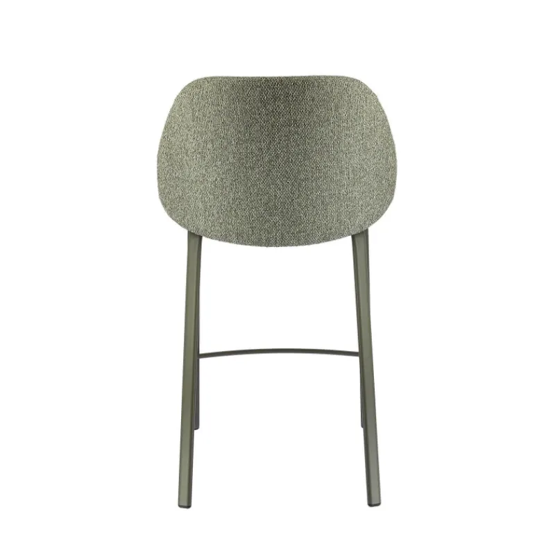 Perfecta Sofia Tabouret snack confortable en tissu avec pieds en métal> Tabouret Snack (assise +/- 65 Cm)|Tabouret De Bar (assise +/- 80 Cm)