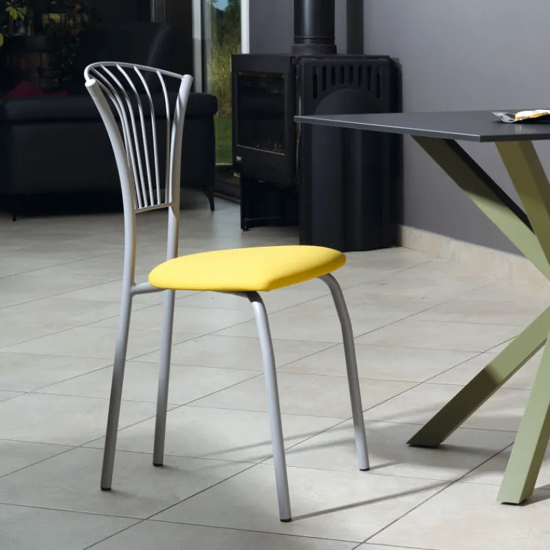 Carrier Solandre ® Chaise de cuisine en synthétique et métal> Chaise De Cuisine