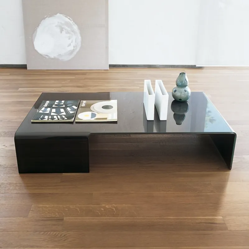 Sovet Italia Spider Sovet® Table basse design rectangulaire en verre> Table De Salon