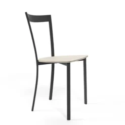 Cancio Spirit Chaise de cuisine métal et bois> Chaise De Cuisine
