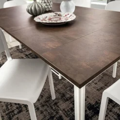La primavera Steave Console extensible rectangulaire en stratifié><noscript><img width=