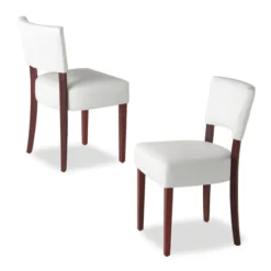 Sessio Steffi Chaise de salle à manger en bois et synthétique><noscript><img width=
