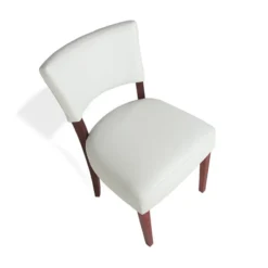 Sessio Steffi Chaise de salle à manger en bois et synthétique><noscript><img width=