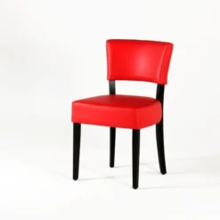 Sessio Steffi Chaise de salle à manger en bois et synthétique><noscript><img width=