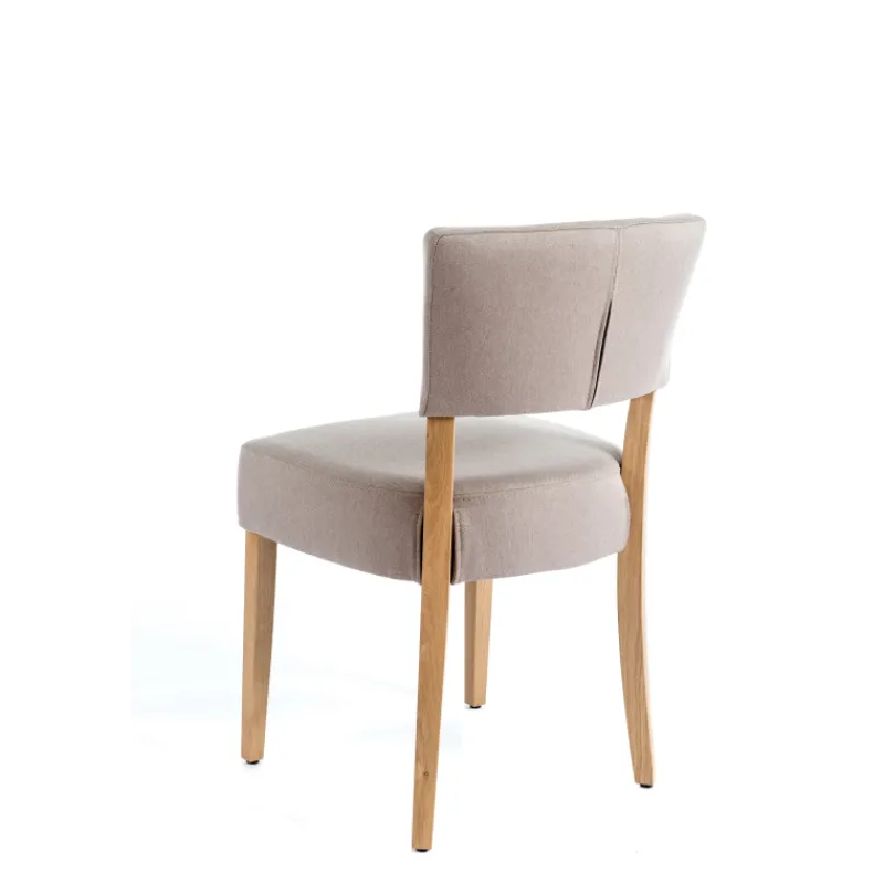 Sessio Steffi 2 Chaise matelassée en tissu et bois> Chaise De Salle à Manger|Chaise Salon