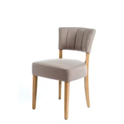 Sessio Steffi 2 Chaise matelassée en tissu et bois><noscript><img width=