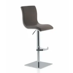 Peressini Steve Tabouret réglable et pivotant en synthétique et métal> Tabouret Snack (assise +/- 65 Cm)|Tabouret De Bar (assise +/- 80 Cm)