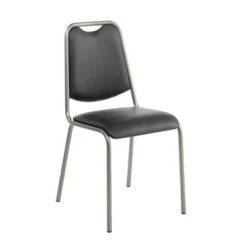 Perfecta Sunny Chaise de cuisine en simili et métal> Chaise De Cuisine
