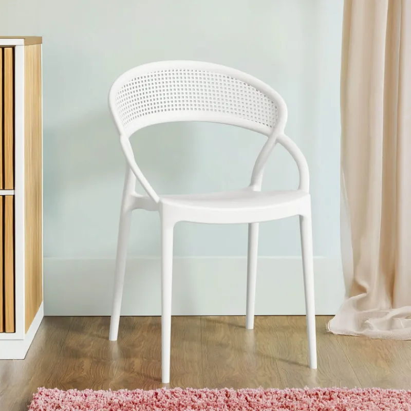 Sunset Chaise design empilable en polypropylène> Chaise De Cuisine|Chaise De Salle à Manger