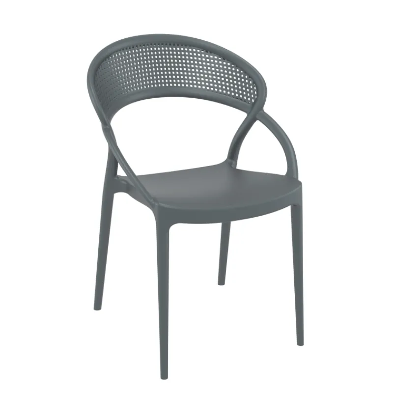 Sunset Chaise design empilable en polypropylène> Chaise De Cuisine|Chaise De Salle à Manger