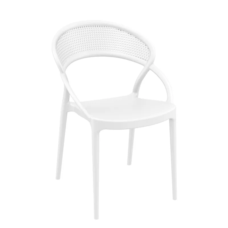 Sunset Chaise design empilable en polypropylène> Chaise De Cuisine|Chaise De Salle à Manger