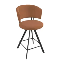 Perfecta Tabouret haut design pivotant en simili – Allure> Tabouret Snack (assise +/- 65 Cm)|Tabouret De Bar (assise +/- 80 Cm)