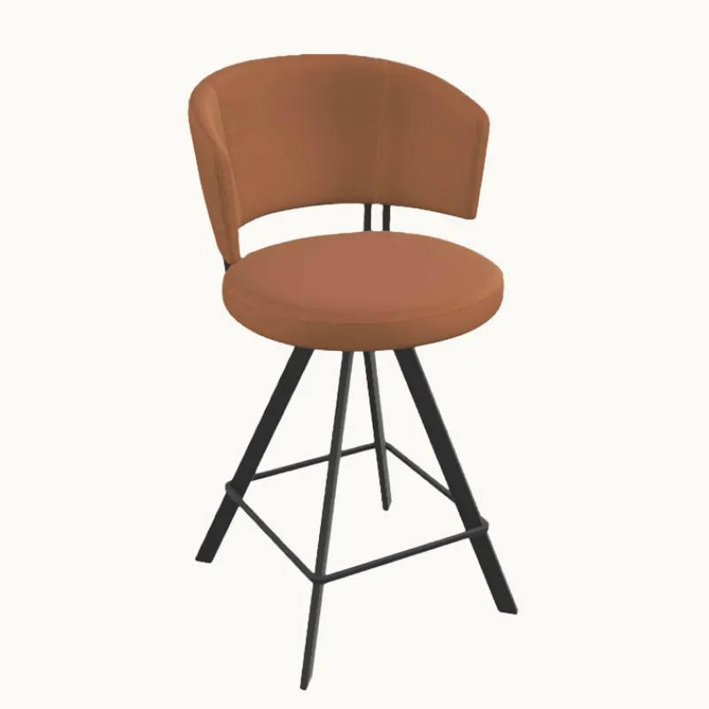 Perfecta Tabouret haut design pivotant en simili – Allure> Tabouret Snack (assise +/- 65 Cm)|Tabouret De Bar (assise +/- 80 Cm)