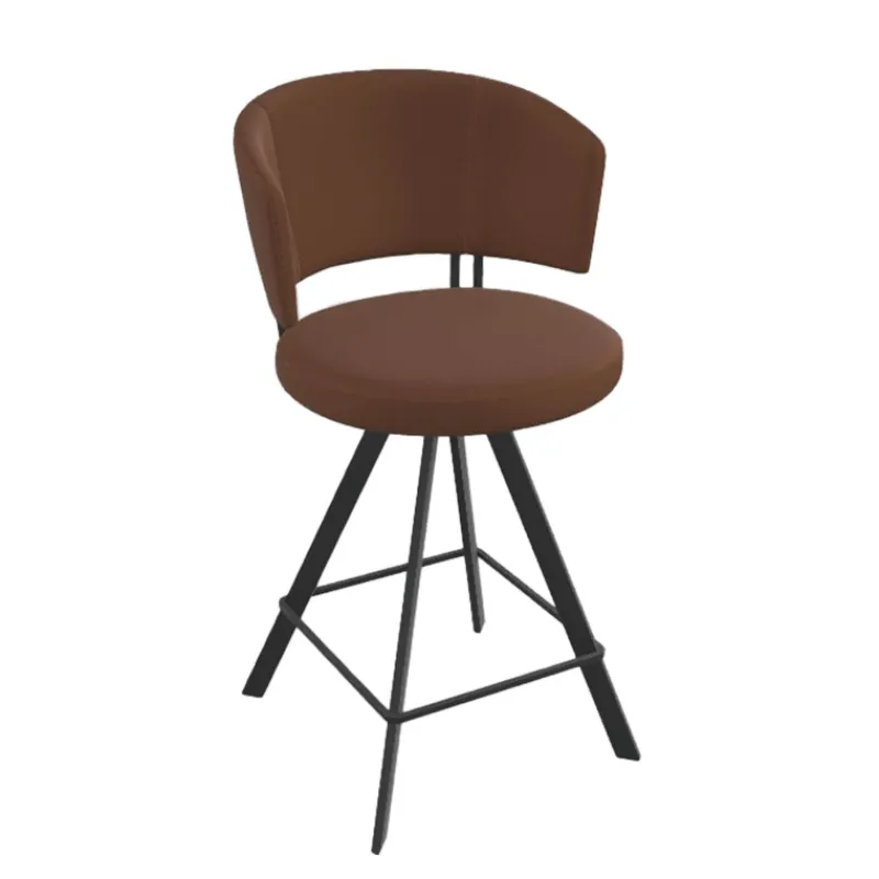 Perfecta Tabouret haut design pivotant en simili – Allure> Tabouret Snack (assise +/- 65 Cm)|Tabouret De Bar (assise +/- 80 Cm)