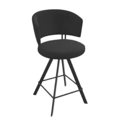 Perfecta Tabouret haut design pivotant en simili – Allure><noscript><img width=