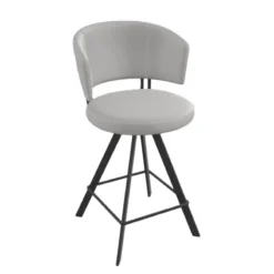 Perfecta Tabouret haut design pivotant en simili – Allure><noscript><img width=
