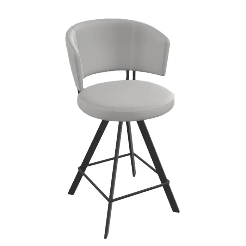 Perfecta Tabouret haut design pivotant en simili – Allure> Tabouret Snack (assise +/- 65 Cm)|Tabouret De Bar (assise +/- 80 Cm)