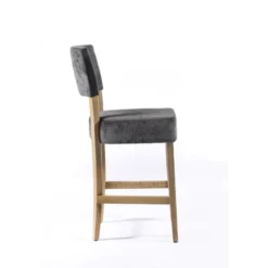 Sessio Tabouret snack en tissu et bois – BarSteffi><noscript><img width=