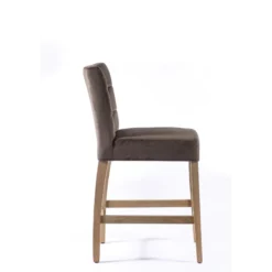 Sessio Tabouret snack en tissu et bois – Matias 2><noscript><img width=