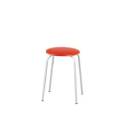 Perfecta TabRond Tabouret bas empilable en métal et simili><noscript><img width=
