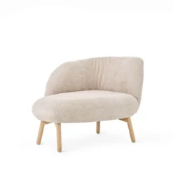 Mobitec Thalia ® Banquette cosy en tissu avec pieds en bois><noscript><img width=