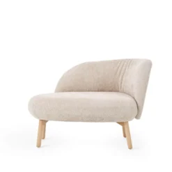 Mobitec Thalia ® Banquette cosy en tissu avec pieds en bois><noscript><img width=