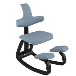 Varier ThatSit ® Chaise de bureau ergonomique à bascule en tissu et bois><noscript><img width=