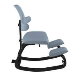 Varier ThatSit ® Chaise de bureau ergonomique à bascule en tissu et bois><noscript><img width=