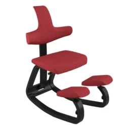 Varier ThatSit ® Chaise de bureau ergonomique à bascule en tissu et bois><noscript><img width=