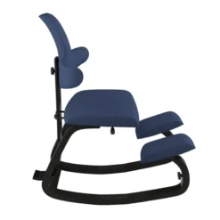 Varier ThatSit ® Chaise de bureau ergonomique à bascule en tissu et bois><noscript><img width=