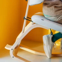 Varier ThatSit ® Chaise de bureau ergonomique à bascule en tissu et bois><noscript><img width=