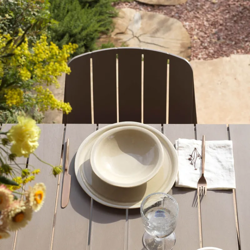 Tiberina Chaise de jardin empilable en polypropylène> Chaise De Jardin