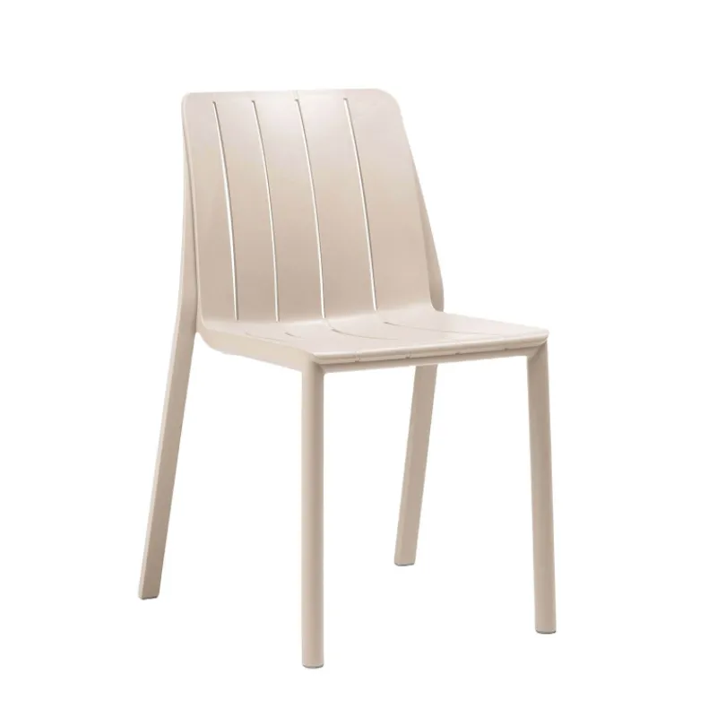 Tiberina Chaise de jardin empilable en polypropylène> Chaise De Jardin