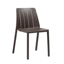 Tiberina Chaise de jardin empilable en polypropylène><noscript><img width=