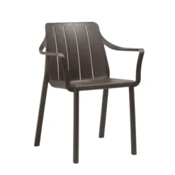 Tiberina Fauteuil de jardin empilable en polypropylène><noscript><img width=